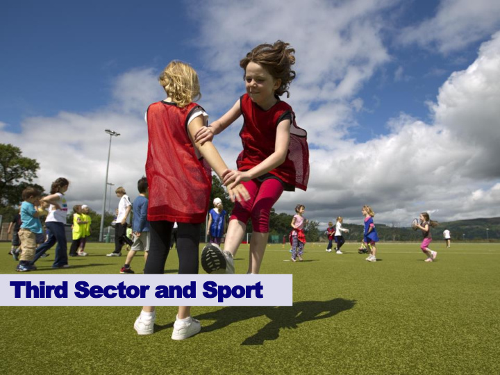 third sector and sport third sector overview