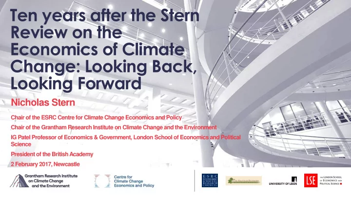 economics of climate