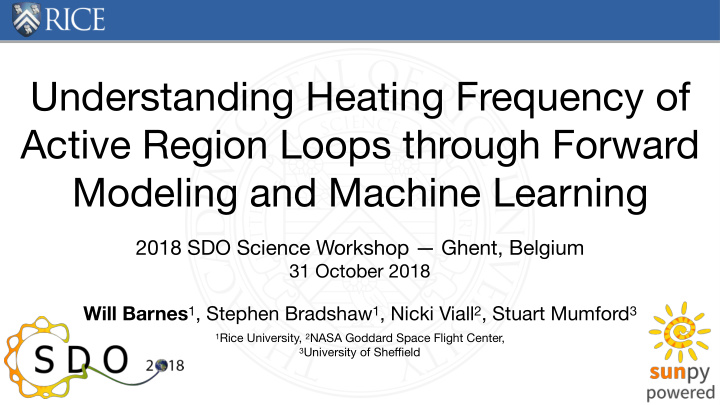 understanding heating frequency of active region loops