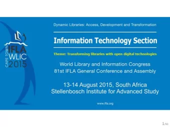 Big Data for Libraries  Kia Siang Hock  kia_siang_hock@nlb.gov.sg 2 /90  The Workshop Programme