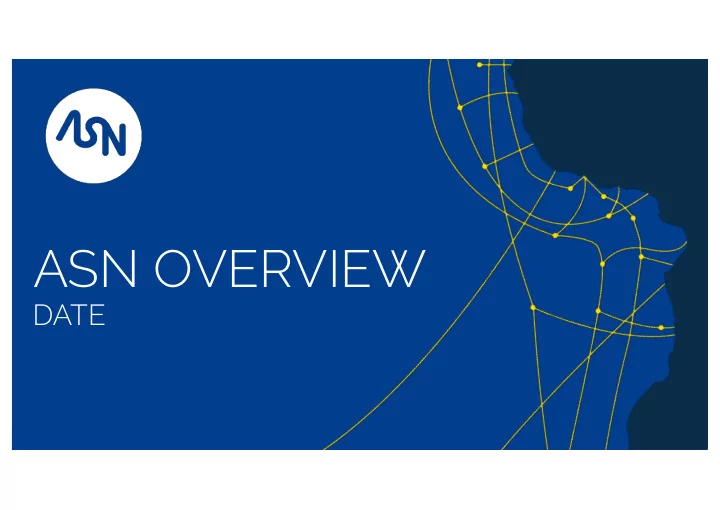 asn overview