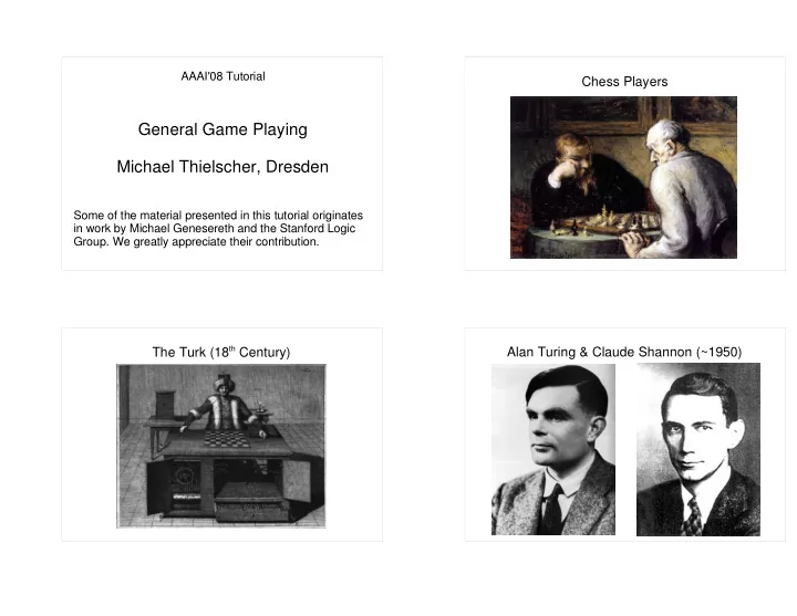 general game playing michael thielscher dresden