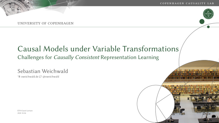 causal models under variable transformations