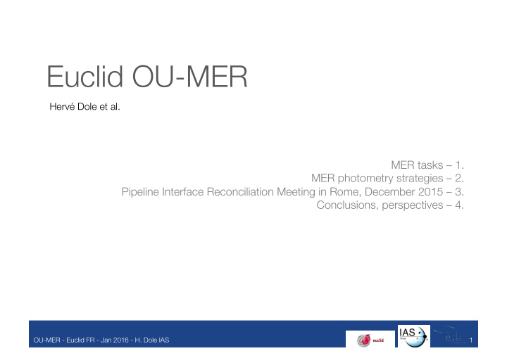 euclid ou mer