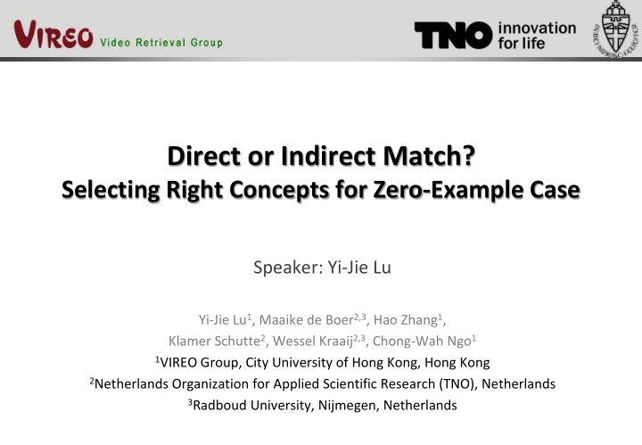 direct or indirect match