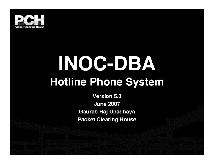 inoc dba