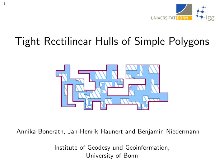 tight rectilinear hulls of simple polygons