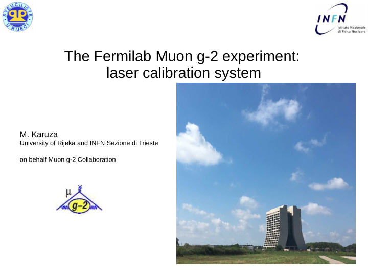 the fermilab muon g 2 experiment laser calibration system