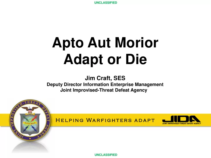 apto aut morior