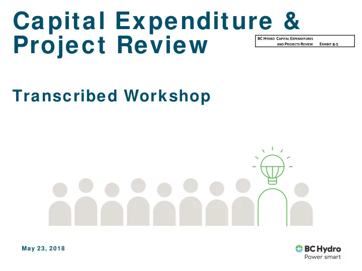 capital expenditure