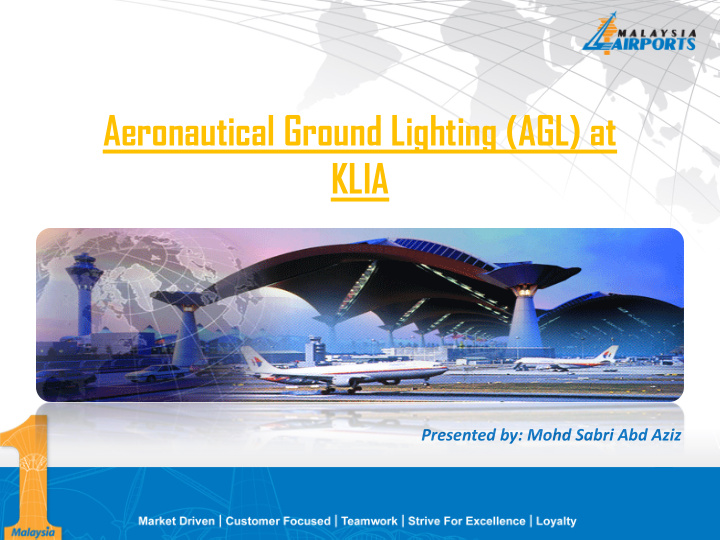 aeronautical ground lighting agl at klia