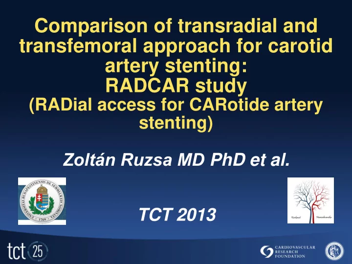 artery stenting