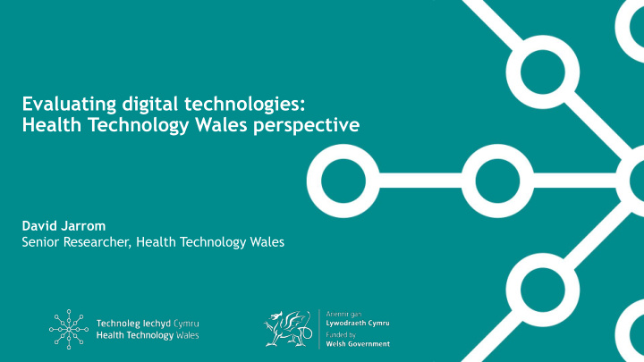 health technology wales perspective