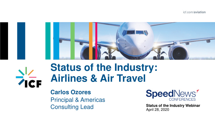 status of the industry airlines air travel