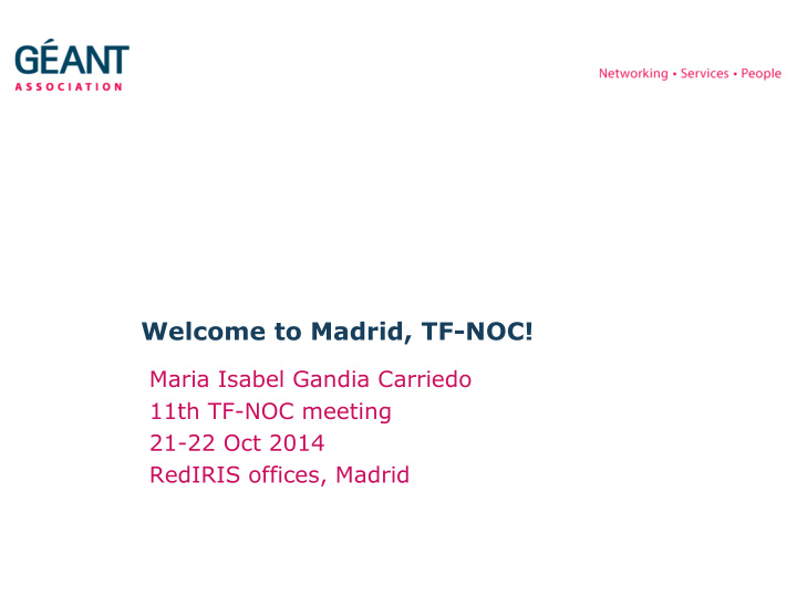 welcome to madrid tf noc