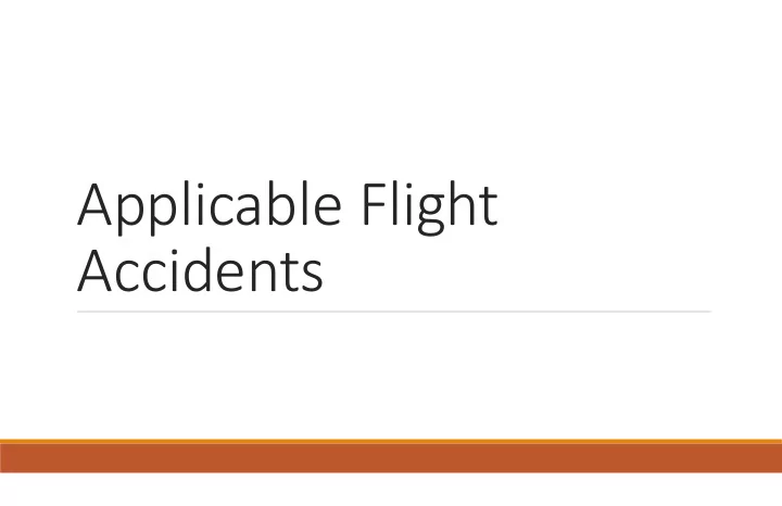 applicable flight accidents azerbaijan airlines flight 217