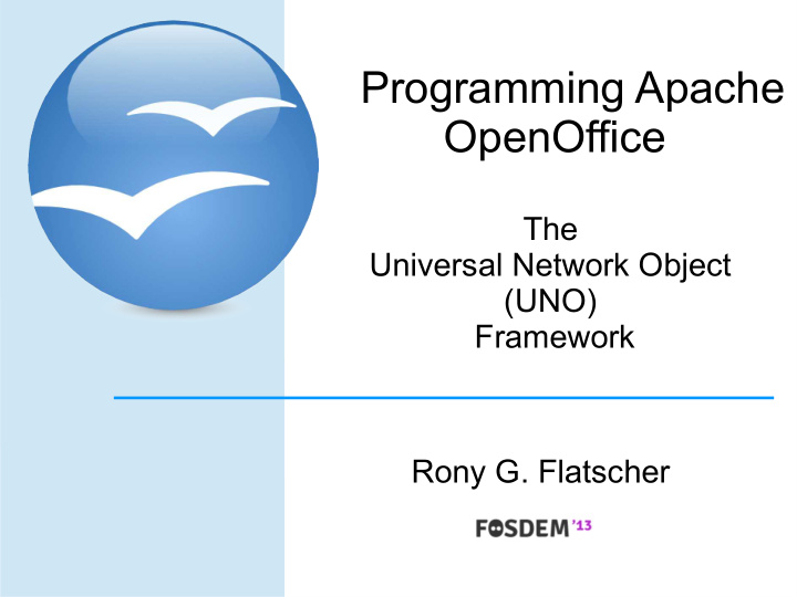 programming apache openoffice