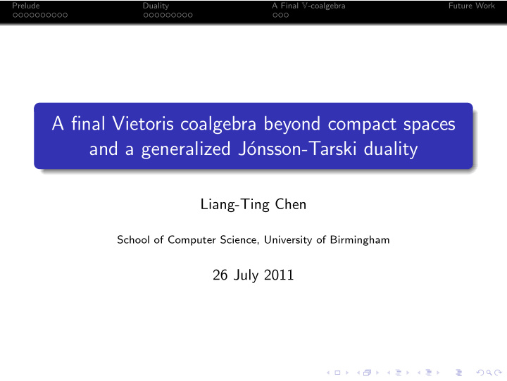 a final vietoris coalgebra beyond compact spaces and a
