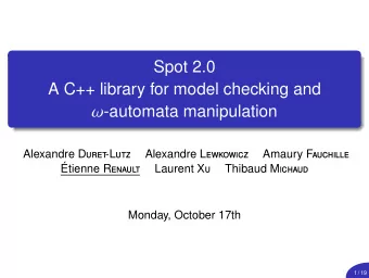 Support for the Hanoi Omega-Automata Format  http://adl.github.io/hoaf/support.html ltl2dstar 0.5.3