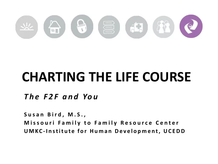 charting the life course