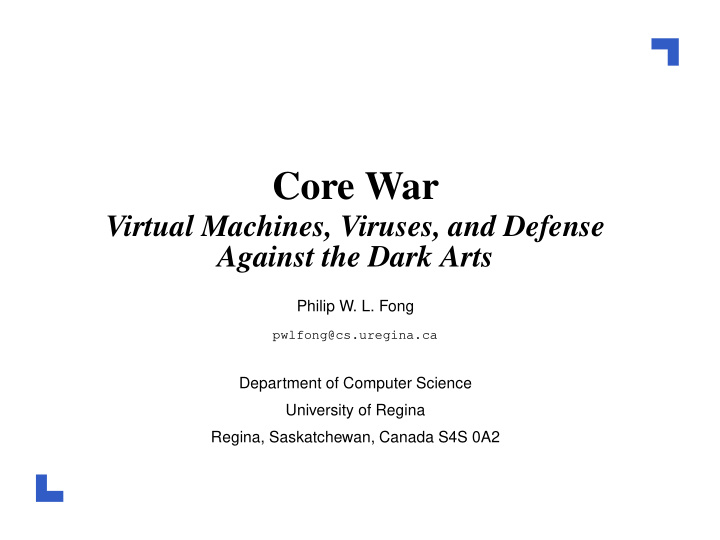 core war