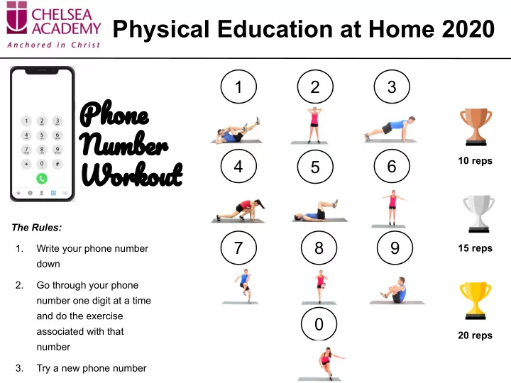 phone number workout