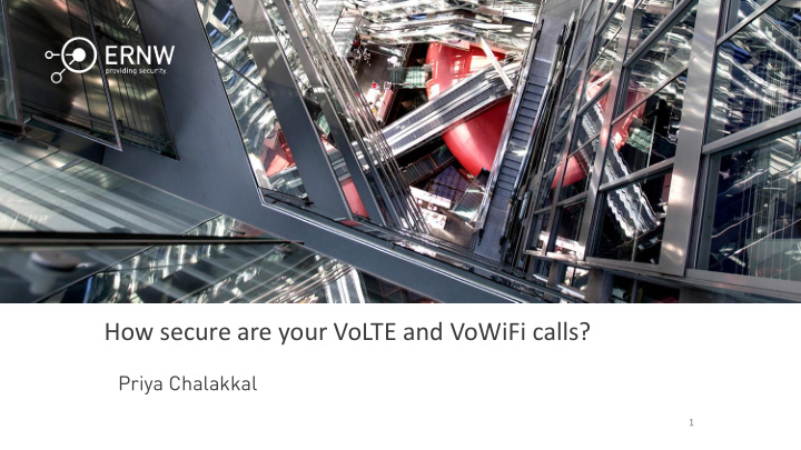 how secure are your volte and vowifi calls