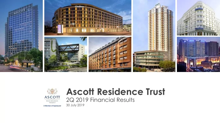 ascott residence trust