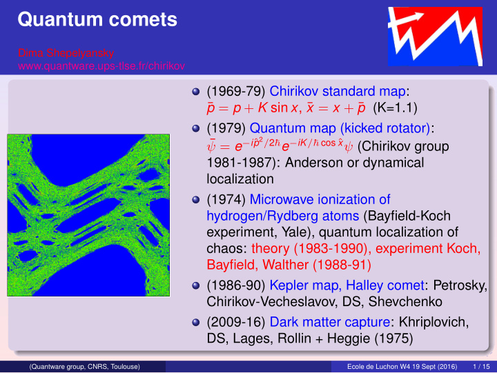 quantum comets