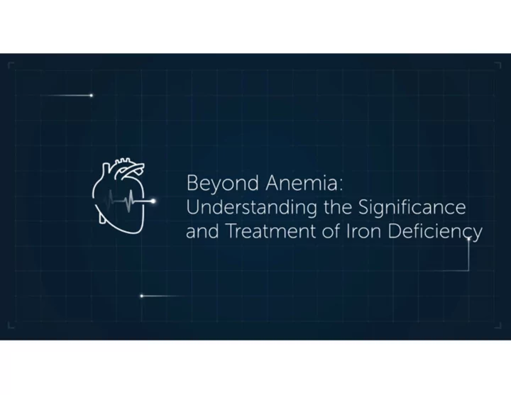 iron deficiency
