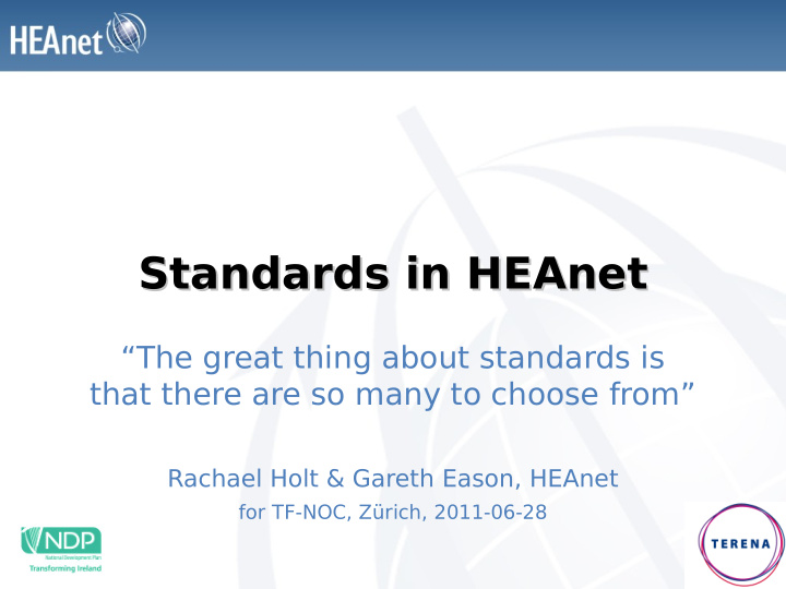 standards in heanet standards in heanet