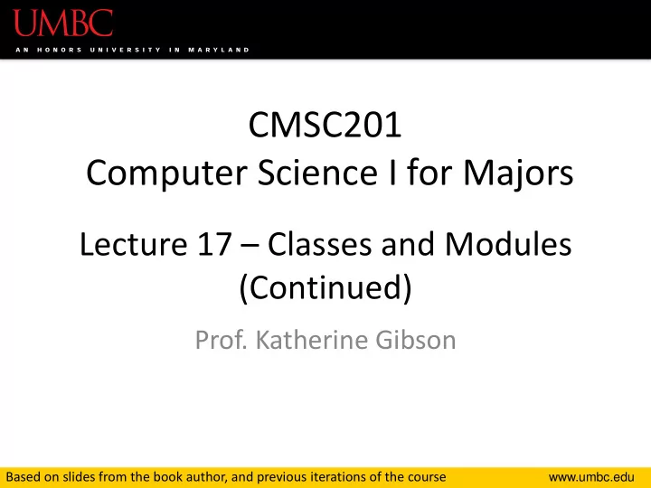 computer science i for majors