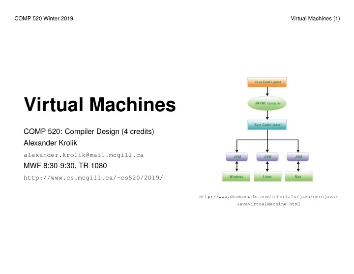 virtual machines