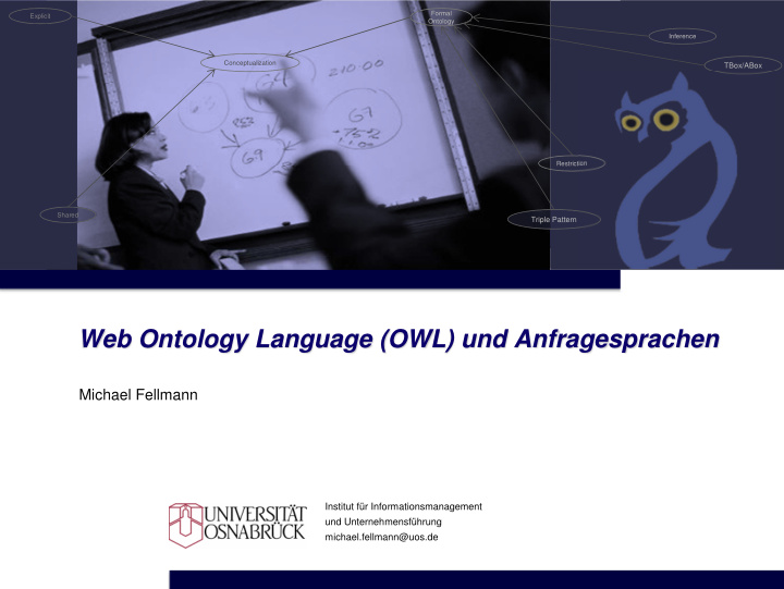 web ontology language owl und anfragesprachen
