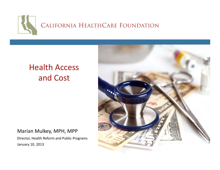 health access and cost