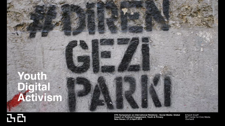 youth digital activism