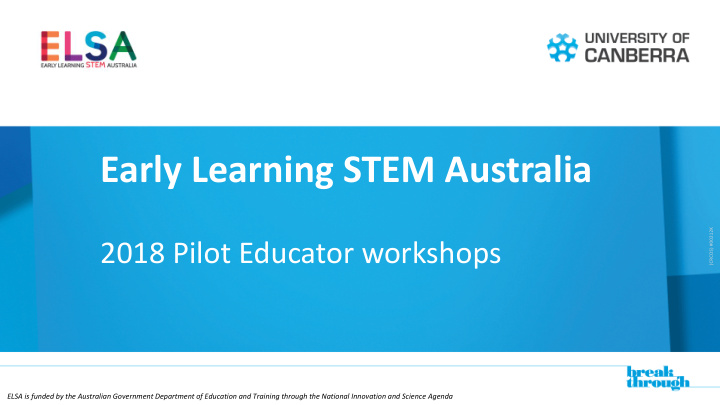 early learning stem australia
