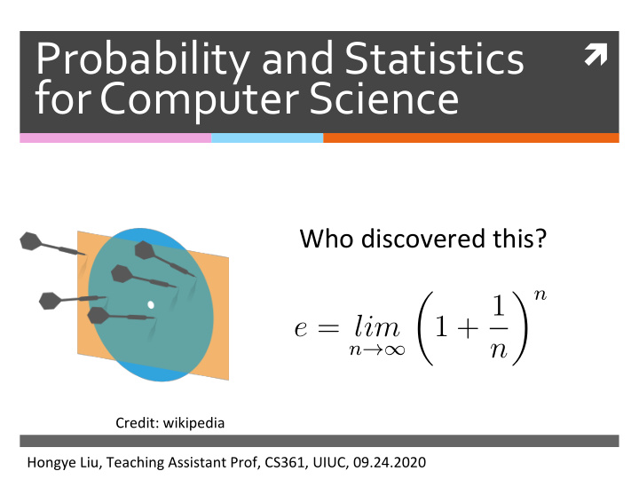 probability and statistics