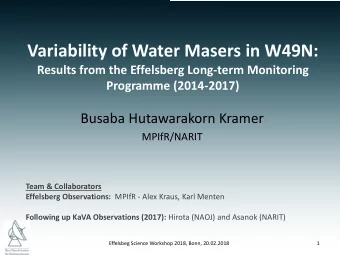 Variability of Water Masers in W49N:  Results from the Effelsberg Long-term Monitoring  Programme