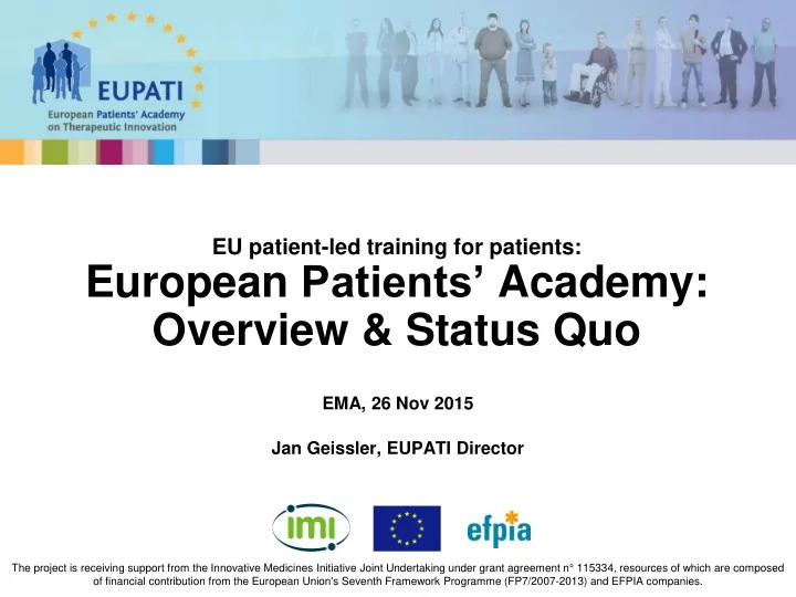 overview amp status quo