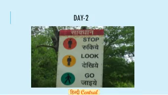 DAY-2  PRACTICE (ORALLY)