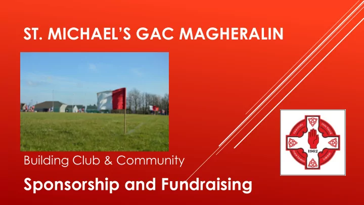 sponsorship and fundraising background