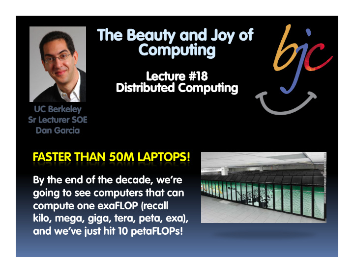 the beauty and joy of the beauty and joy of computing