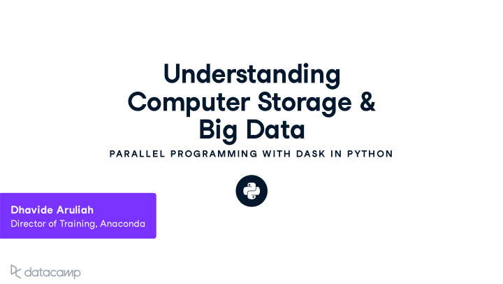 understanding comp u ter storage big data