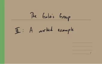 II  : &quot; , an ) for algebraic lemme If - Fla ,  E  - element regal CEH )  then  elements  an 4