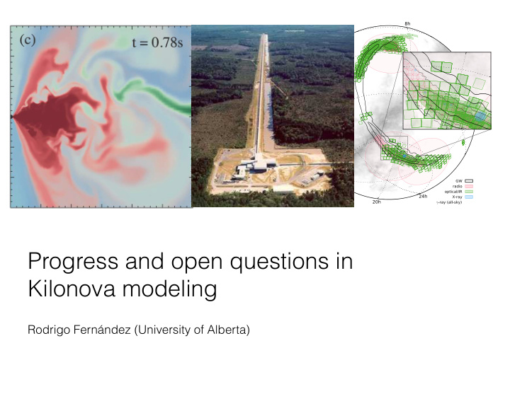 progress and open questions in kilonova modeling