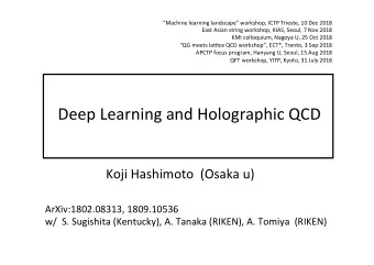 0-1  Solving inverse problem  Model  Metric  g   Q Qbar potencal   La\ce QCD