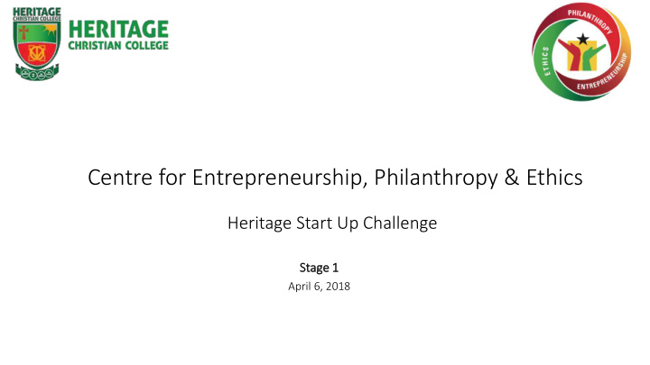 centre for entrepreneurship philanthropy ethics