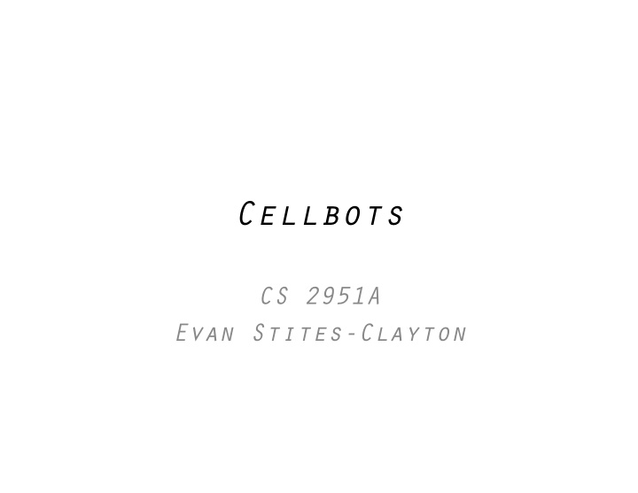 cellbots
