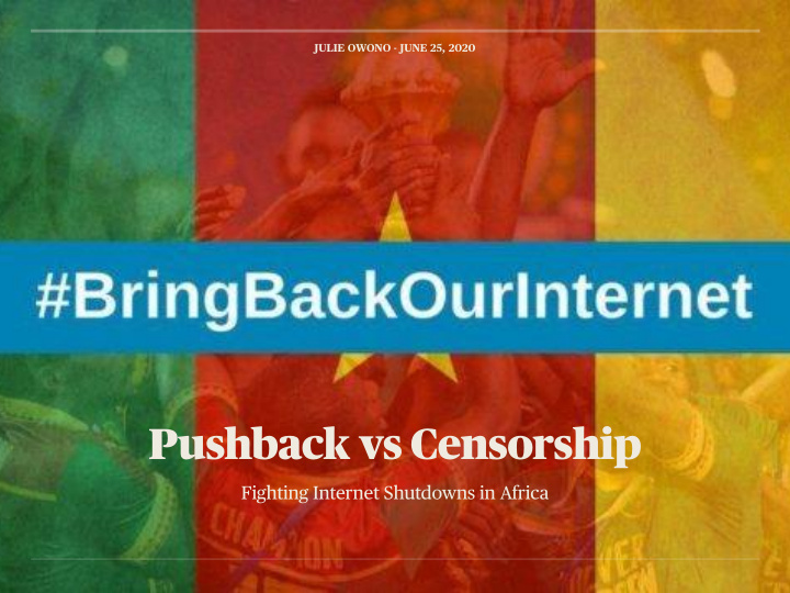 pushback vs censorship